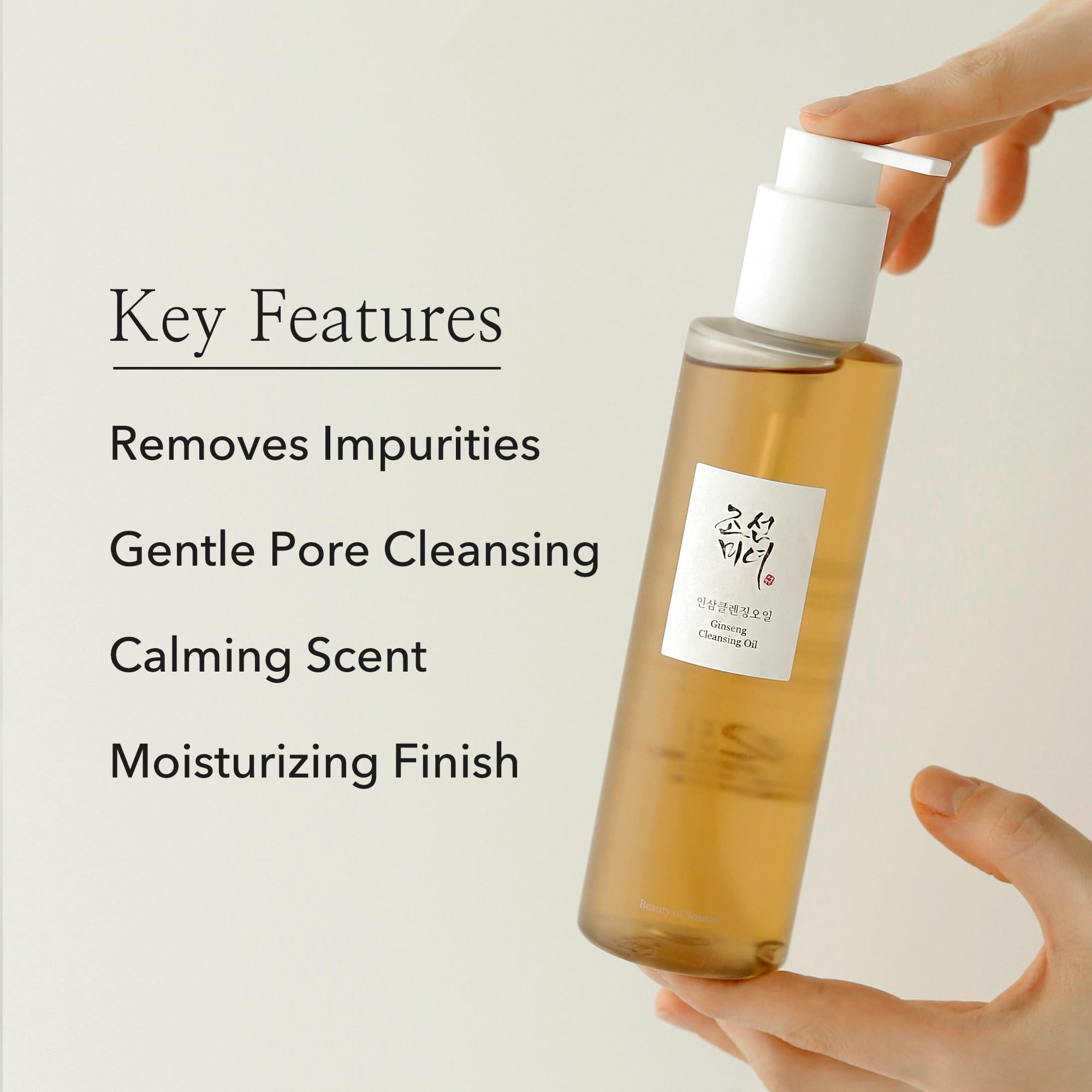 Beauty of Joseon Ginseng Cleansing Oil – Deep Makeup Remover