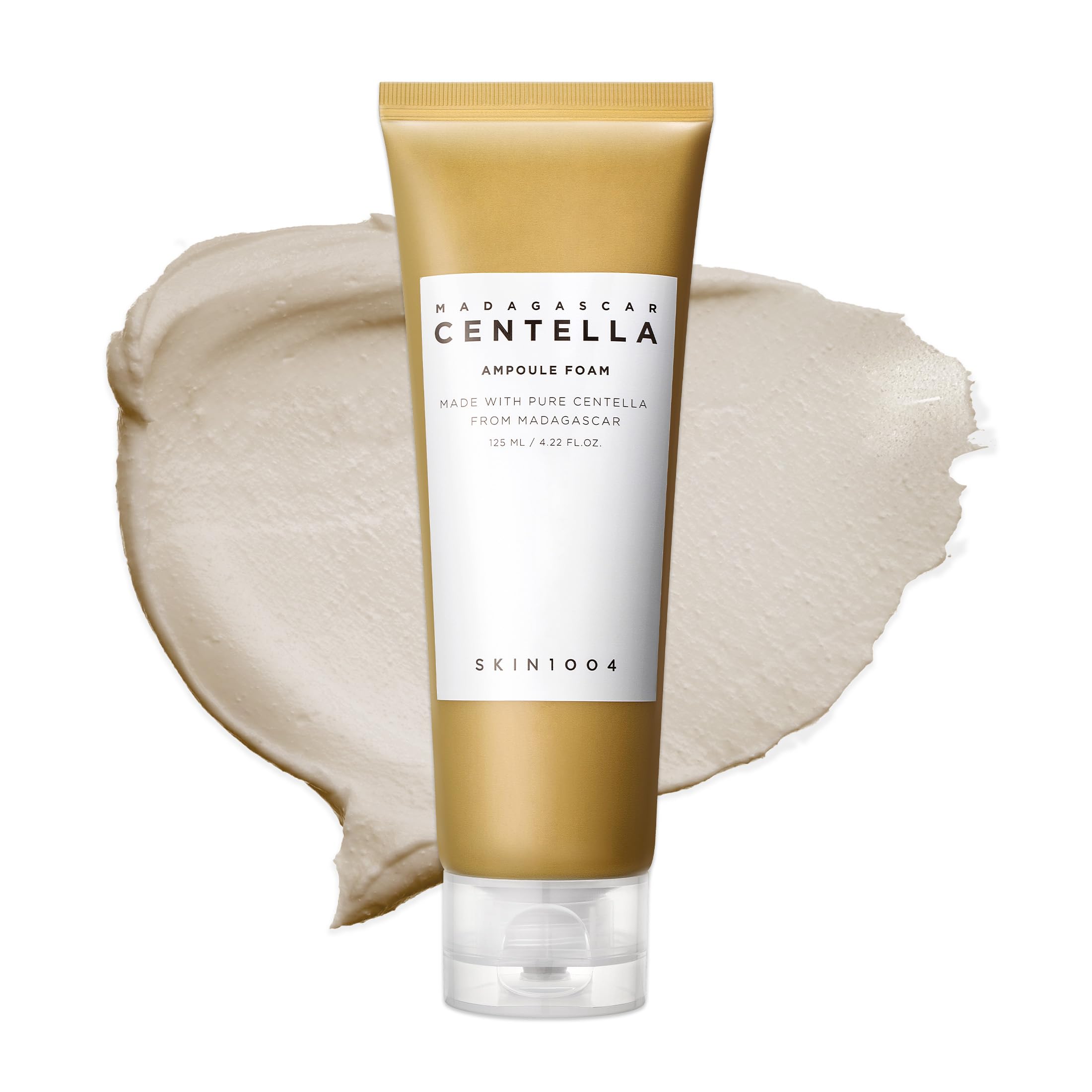 Madagascar Centella Ampoule Foam, 125mL | Mild and Soothing Face Cleanser