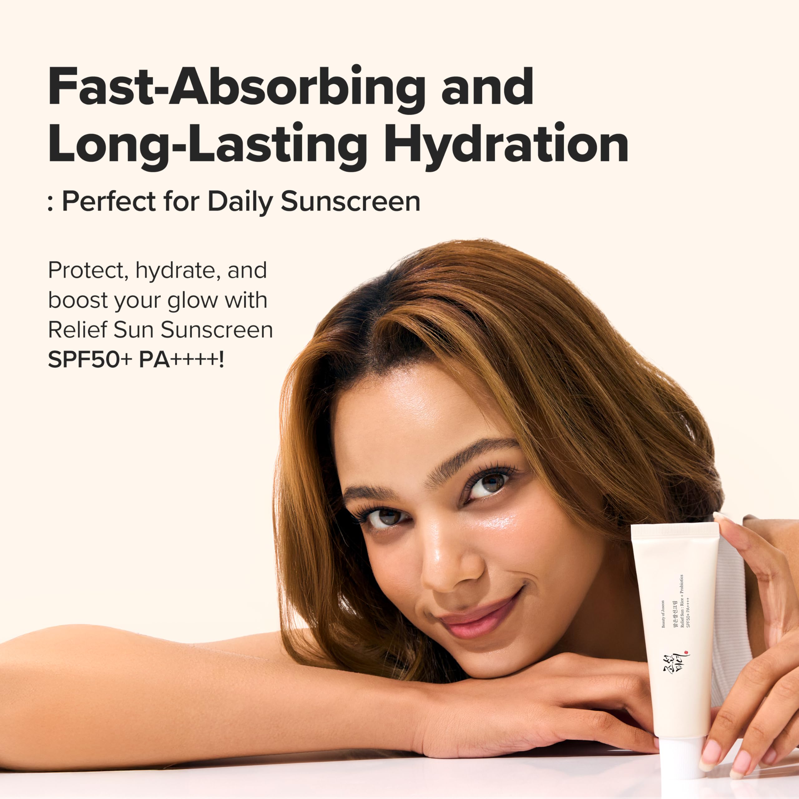 Beauty of Joseon Relief Sun Rice Probiotics korean Sunscreen  for Men and Women