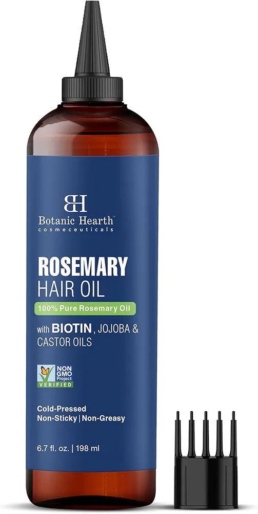 Botanic Hearth Rosemary Oil – Hair Growth & Strengthening (198ml)