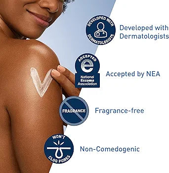 CeraVe Moisturizing Cream for Dry Skin – with Hyaluronic Acid & Ceramides