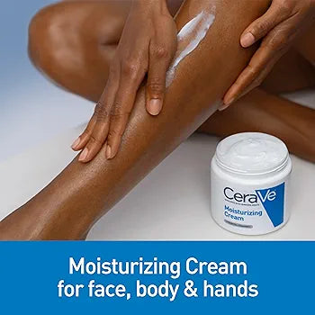 CeraVe Moisturizing Cream for Dry Skin – with Hyaluronic Acid & Ceramides