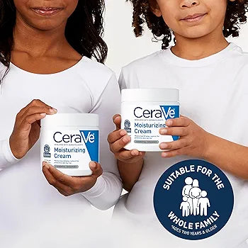 CeraVe Moisturizing Cream for Dry Skin – with Hyaluronic Acid & Ceramides