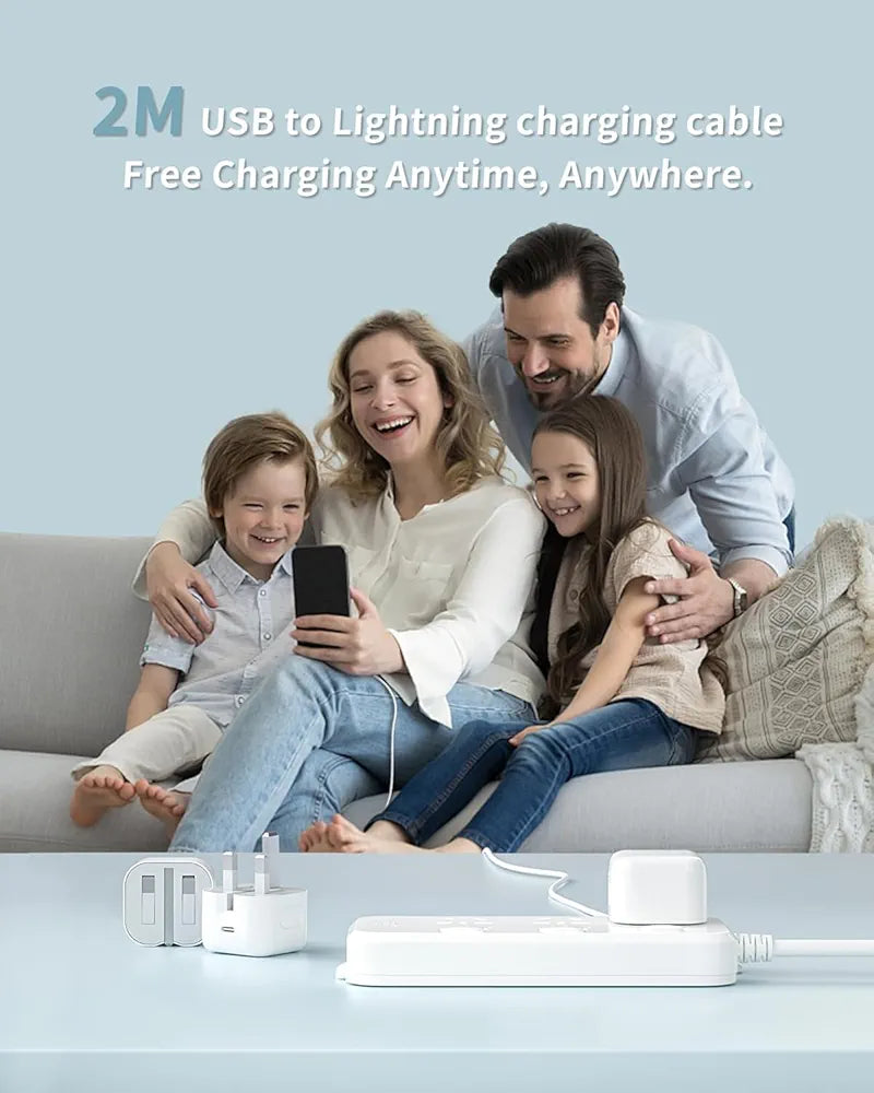 20W PD iPhone Fast Charger with 2M Lightning Cable