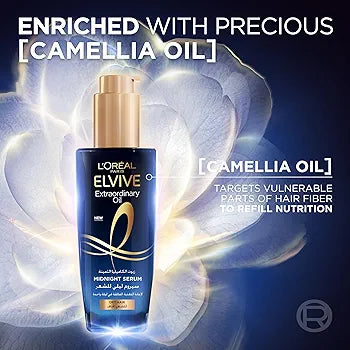 L’Oréal Paris L'Oreal Elvive Extraordinary Oil Midnight Serum For Dry Hair 100ml
