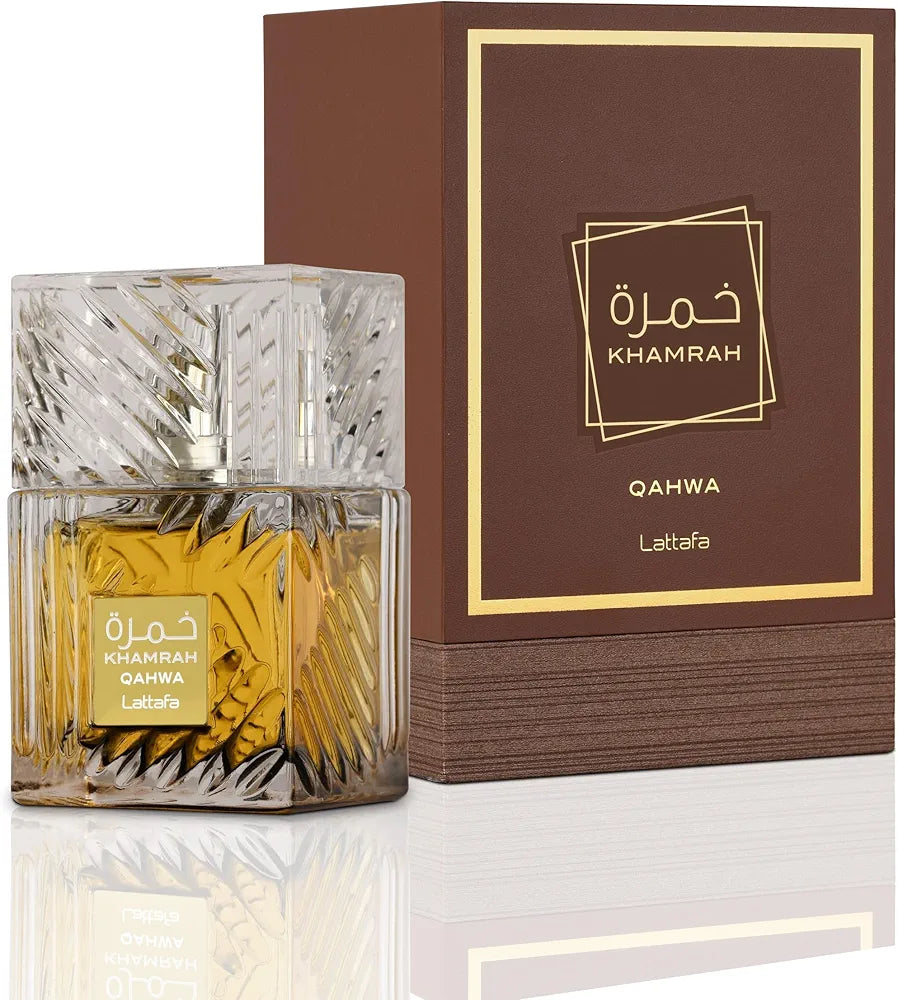 Lattafa Khamrah Qahwa Unisex EDP – Warm, Spicy, Long-Lasting Perfume 100ml